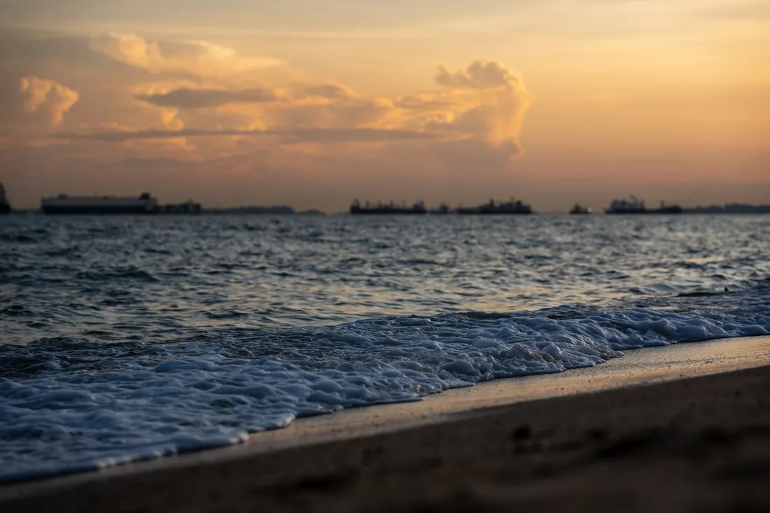 Coaching certification course on the beach